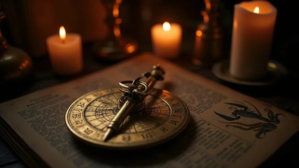 Sun in Scorpio: The Psychology of Depth and Transformation — natal chart illustration